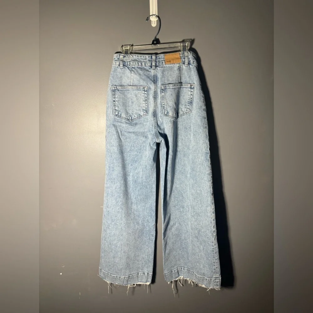 Paige Harper Ankle Patch Pockets Jeans Women’s Size 24 - Picture 4 of 5